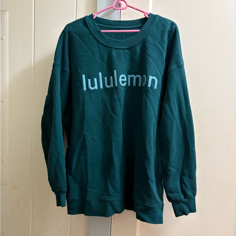 lululemon athletica Deep Teal Crewneck Sweatshirt